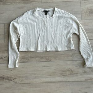 Forever 21 S NWOT crop top long sleeves
